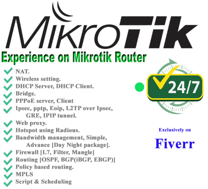 I will do manage mikrotik router