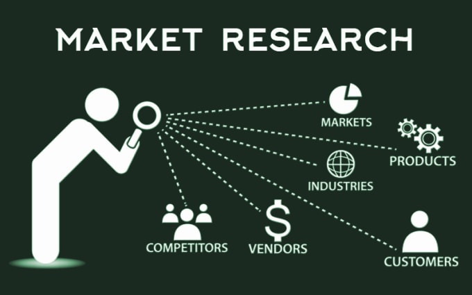 I will do online, market research and business research