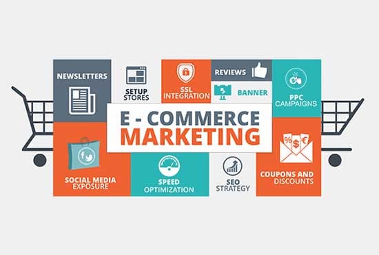 I will do online marketing for your ecommerce store