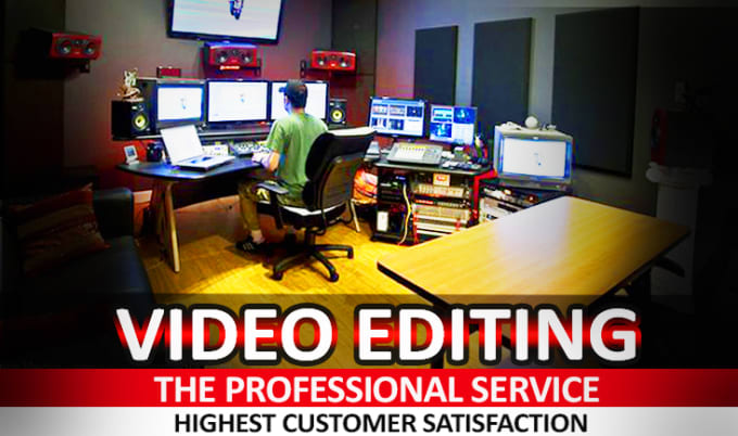 I will do professional video editing within hours