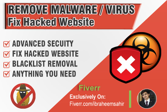 I will do wordpress security and remove malware from website