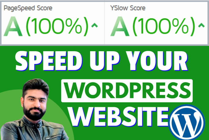 I will do wordpress website speed optimization, increase page speed with gtmetrix