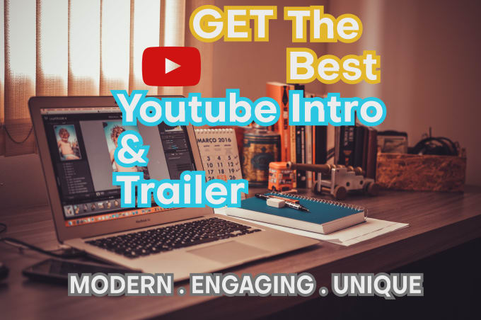 I will do youtube intro video trailer or animated logo