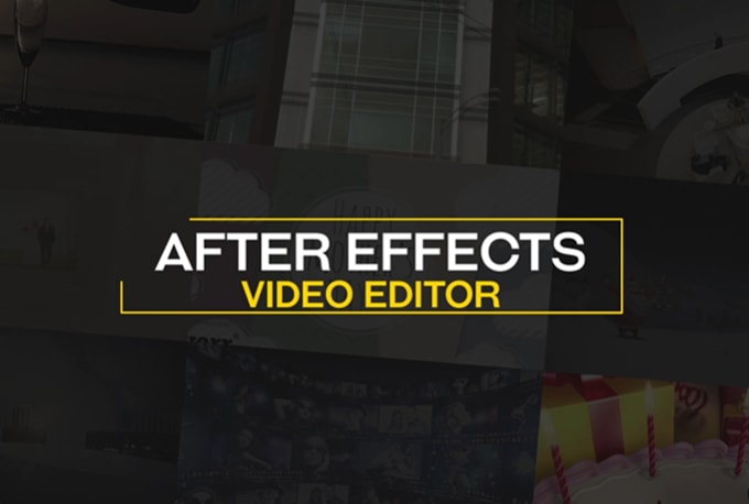 I will edit any after effects video template