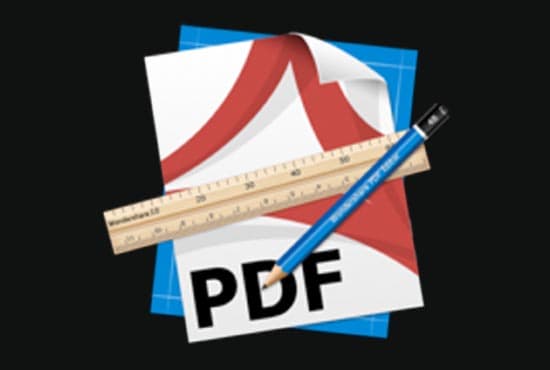 I will edit Locked PDF for any correction purpose