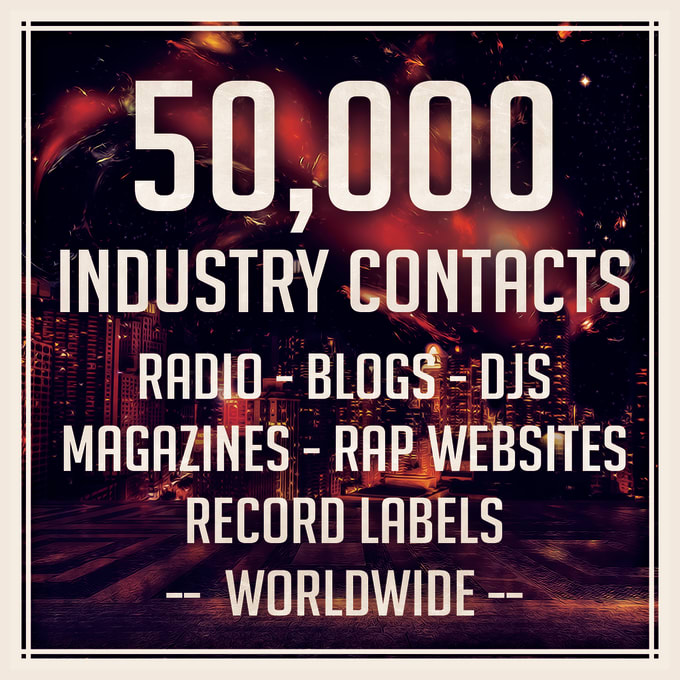I will give you 50 thousand music industry contacts
