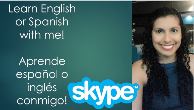 I will help you learn english and spanish