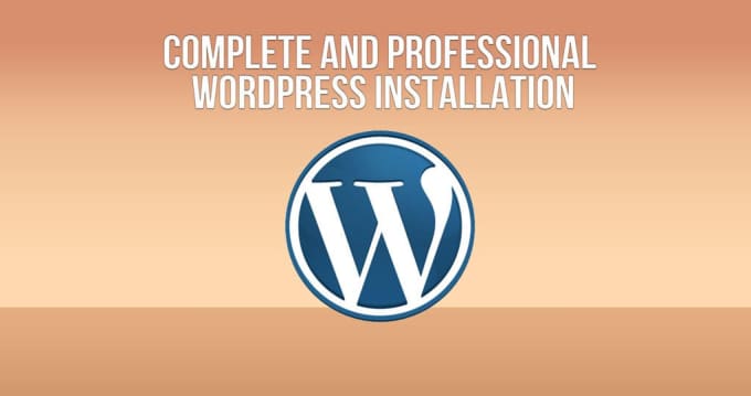 I will install and configure your wordpress site