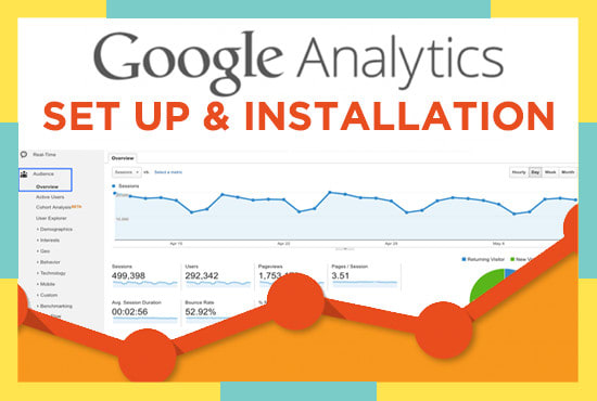 I will install and setup google analytics on your website