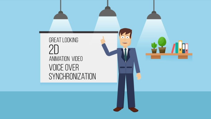 I will make animated character promotional video