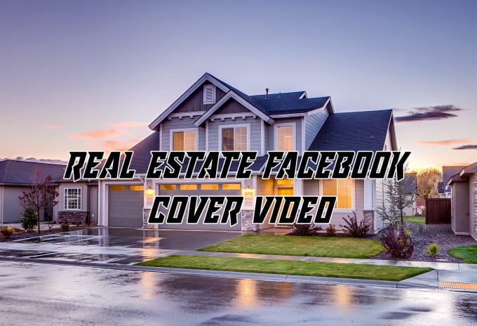 I will make real estate facebook video