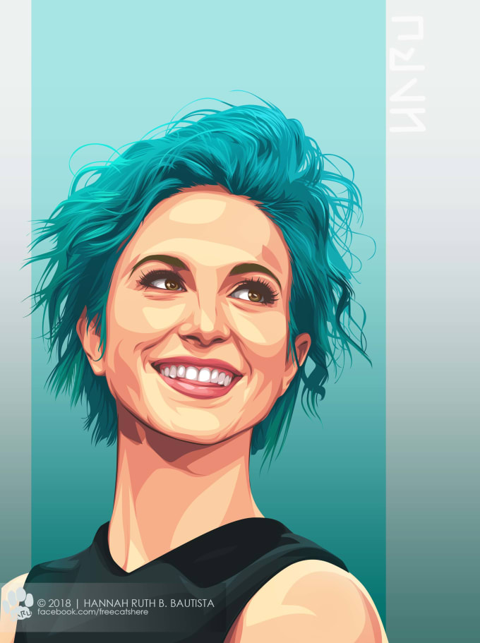 I will make you a vector portrait