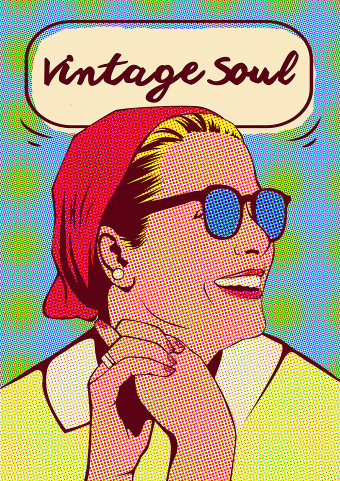 I will manually create a vintage retro comic style