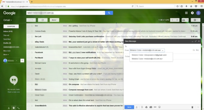 I will migrate email accounts to gmail