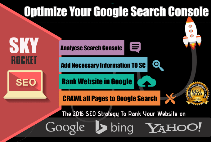 I will optimize your google search console