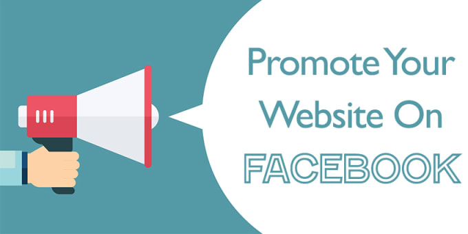 I will promote your website on facebook