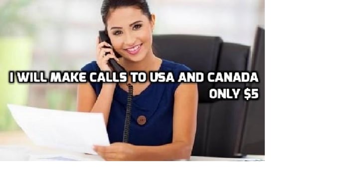 I will provide telephone services to USA and canada