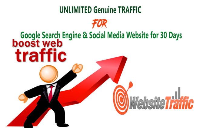 I will provide unlimited targeted traffic for socialmedia website