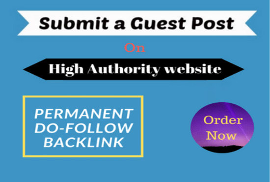 I will provide you sponsor a guest post on high traffic tech site