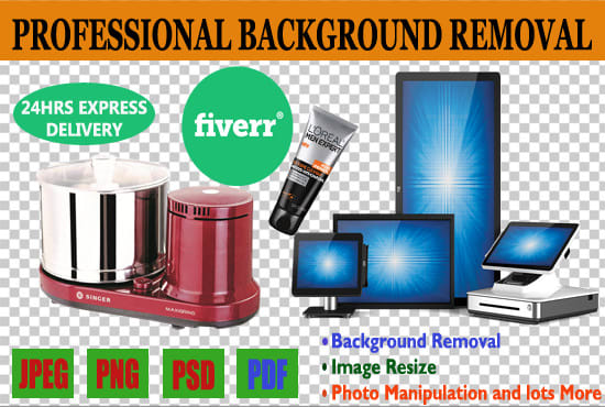 I will remove background photoshop edit images fast