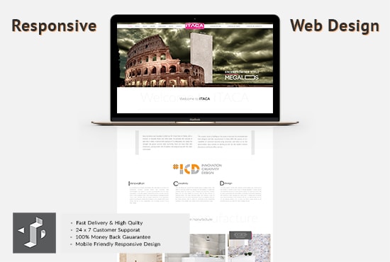 I will responsive web design and web graphics