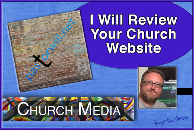 I will review your church website and provide a complete report
