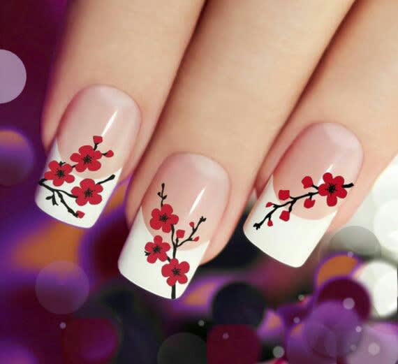 I will send you 1000 images of beautiful nail art ideas