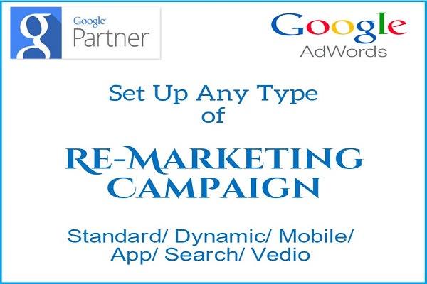 I will set up any types of adwords remarketing campaign