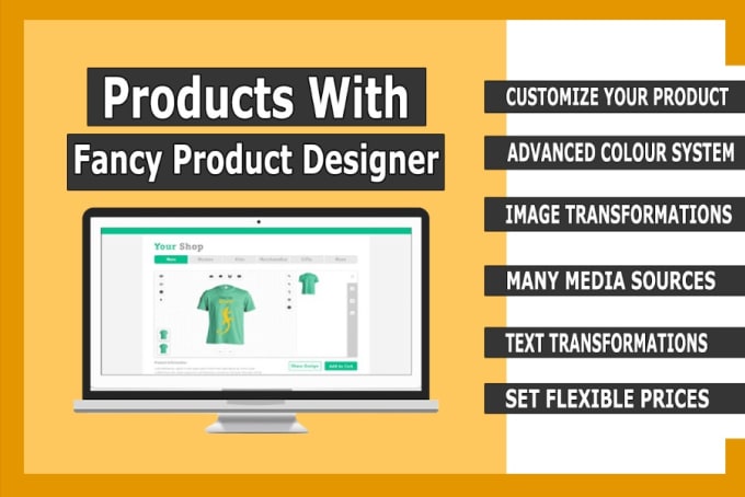 I will setup and upload products with fancy product designer