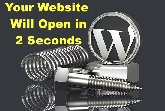 I will speed up your website opening time upto 2 sec