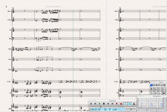 I will transcribe and create a sheet music