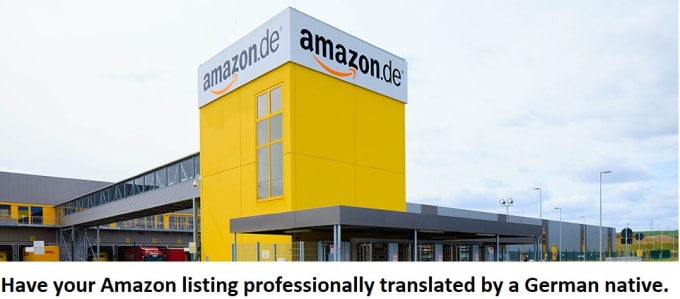 I will translate your amazon listing into real german not google translate german