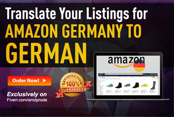 I will translate your listings for amazon germany to german