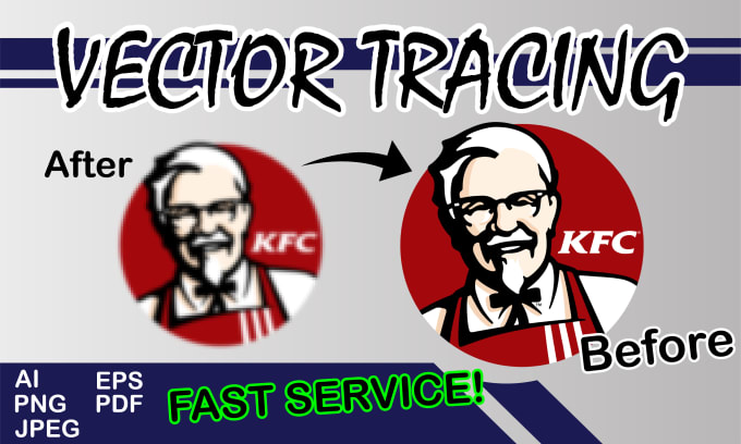I will vectorise your logo or convert image to vectors