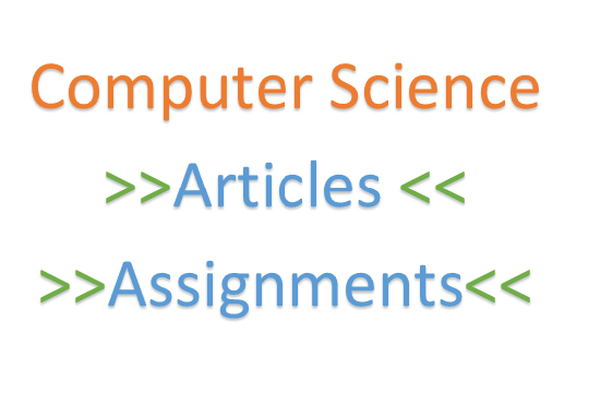 I will write any topic related to computer science