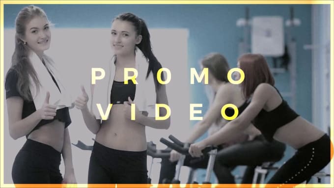 I will create attractive fitness video or gym video