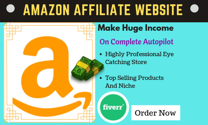 I will design best amazon affiliate website