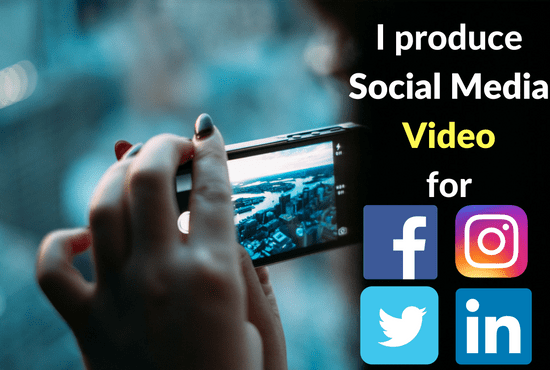 I will produce social media video for facebook and instagram