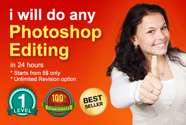 I will any photoshop editing job for you