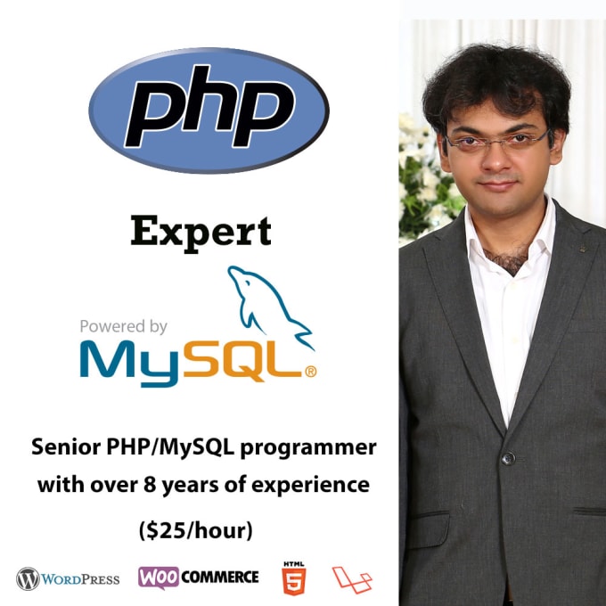 I will be your expert PHP mysql programmer, 10 years experience