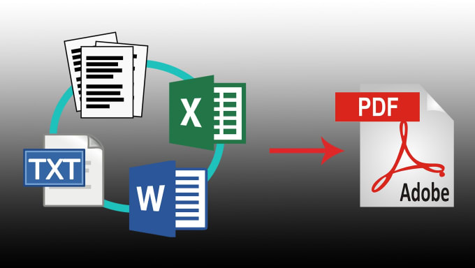 I will convert pdf to word, excel, power point
