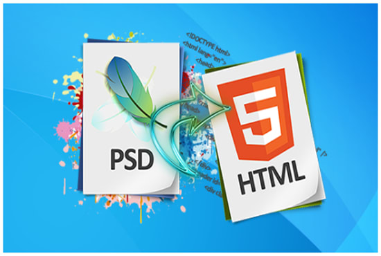 I will convert psd to HTML5 responsive website