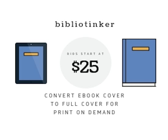 I will convert your ebook cover to a full print on demand cover