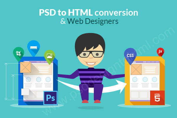 I will convert your PSD to HTML5