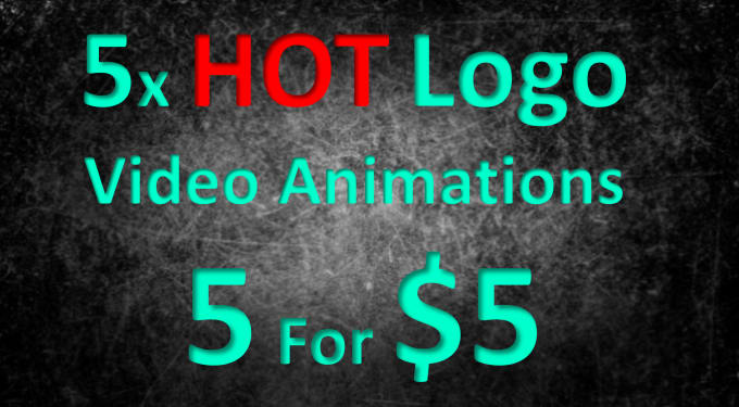 I will create 5 logo video animations