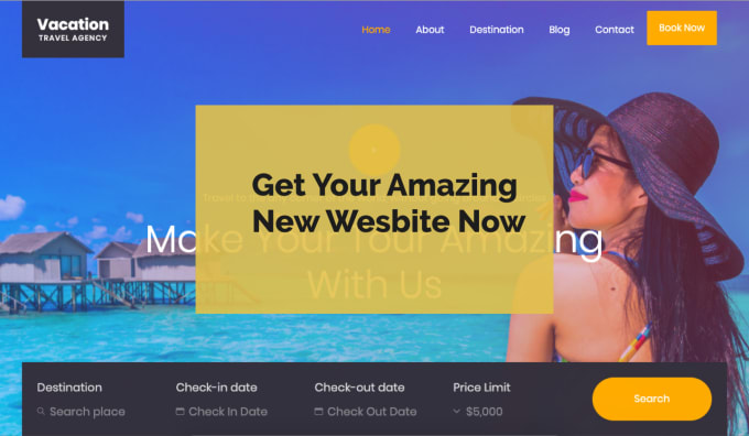 I will create an amazing new website for your business