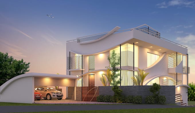 I will create awesome 3d architectural and 3d rendering