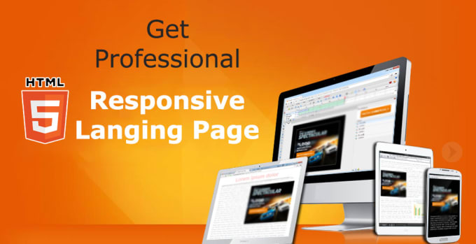 I will create html5 or wordpress landing page, discount offer
