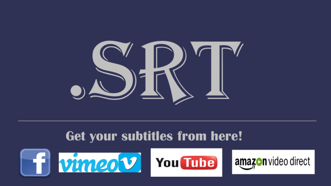 I will create synchronized srt subtitles file for any video