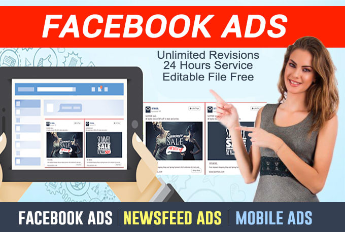 I will design 10 facebook ads that sell
